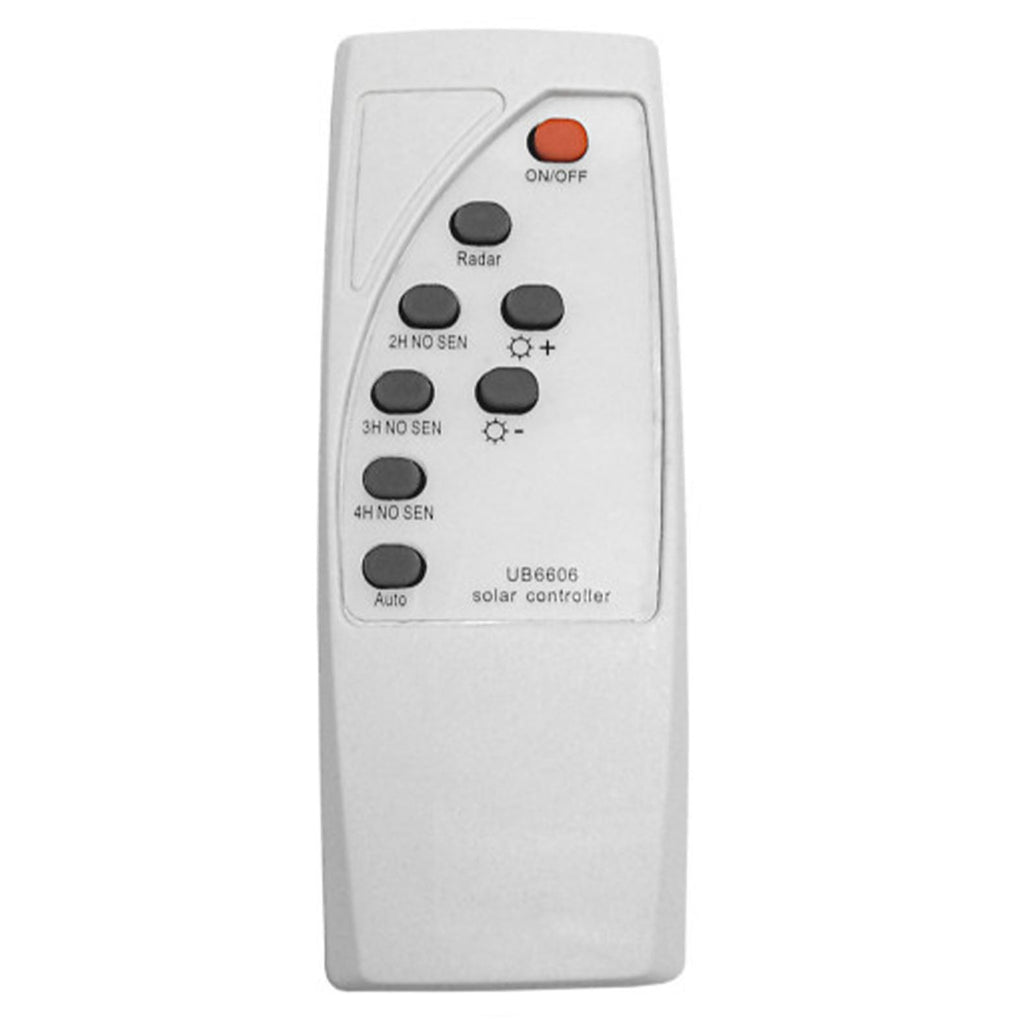 Potente lampada solare, sensore crepuscolare, telecomando, Vögler Professional 1200W