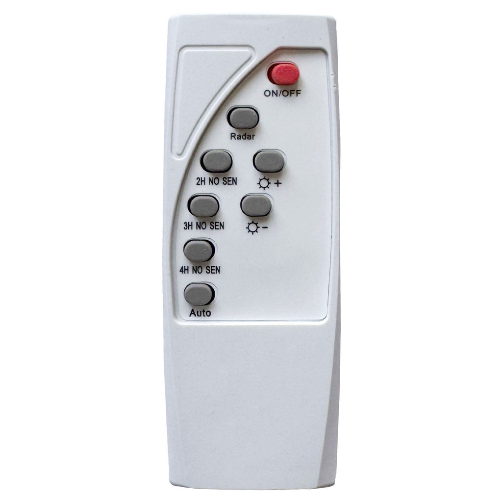 Potente lampada solare, sensore crepuscolare, telecomando, Vögler Professional 3000W